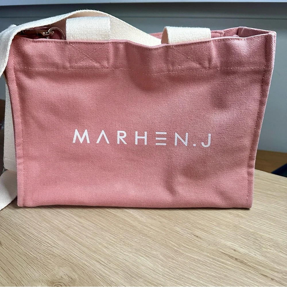 Marhen J Korean Canvas Tote Bag - Rico Comfort - Indi Pink - Picture 4 of 15